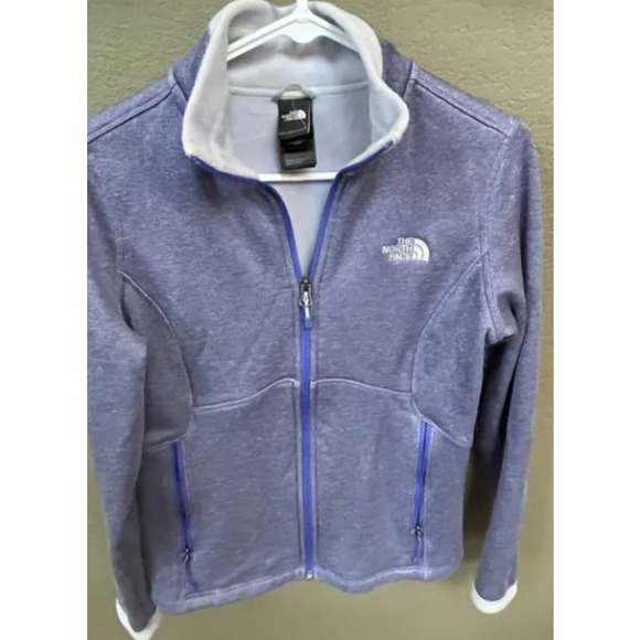 The North Face Women's Agave Full-Zip Fleece Jacket * SZ Small Preowned w3004 - Picture 1 of 10